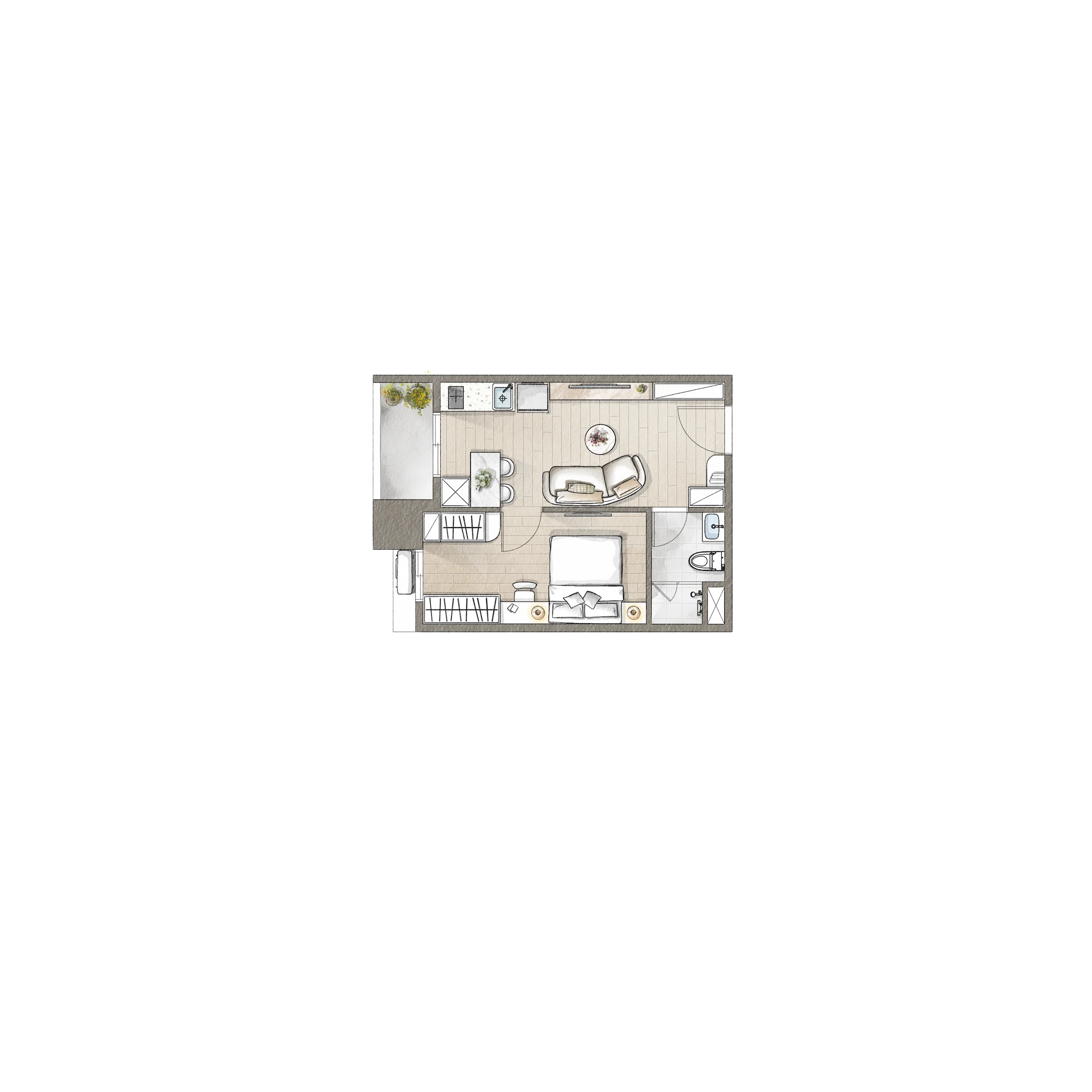空間配置圖 D｜空間配置圖與室內格局設計作品