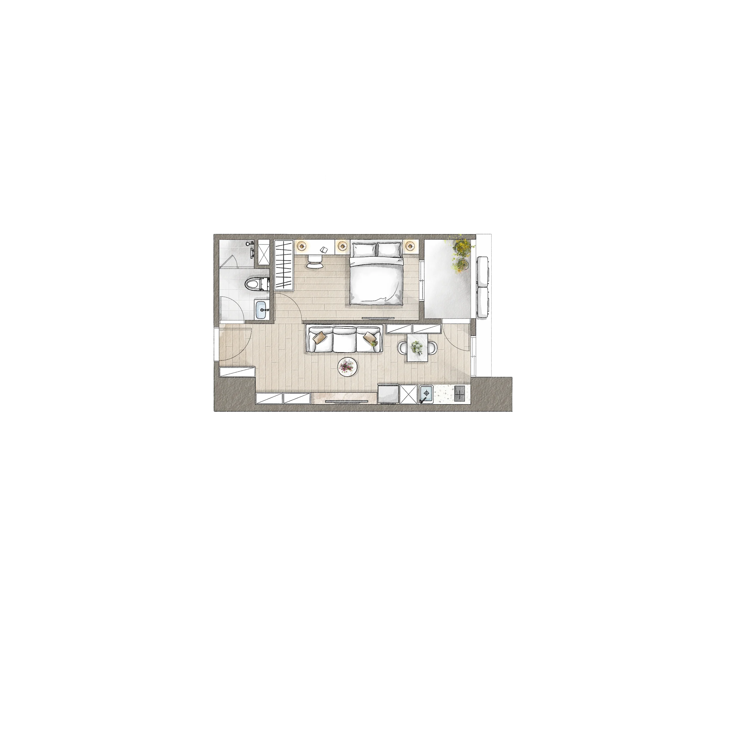 空間配置圖 G｜空間配置圖與室內格局設計作品