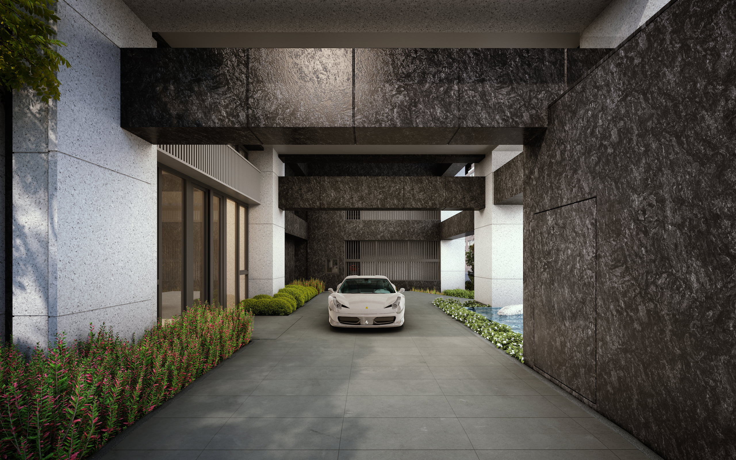 武聖段 迴車道A｜室內公設設計與建築視覺化作品