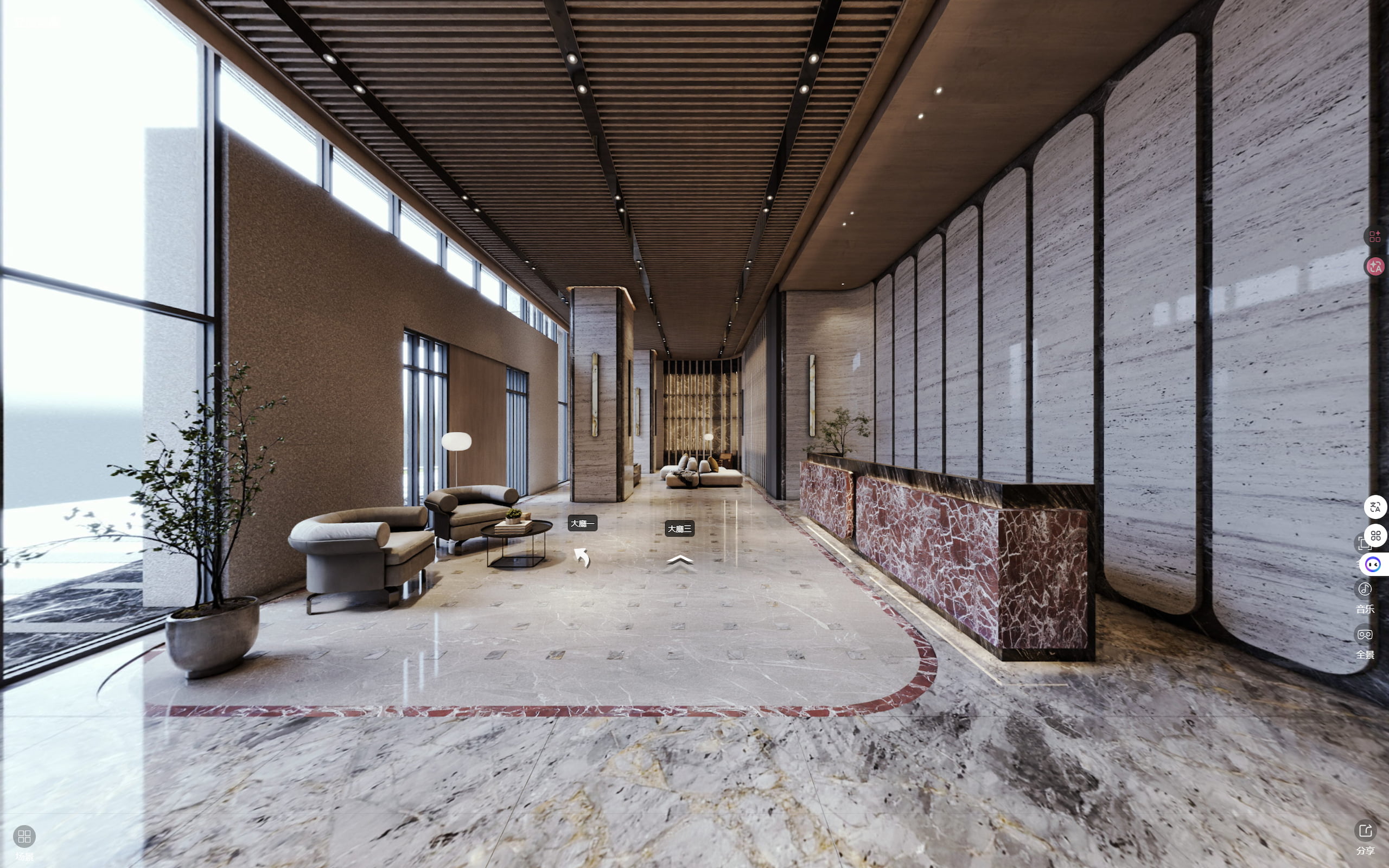 立信首馥｜VR環景圖與室內設計樣品屋作品